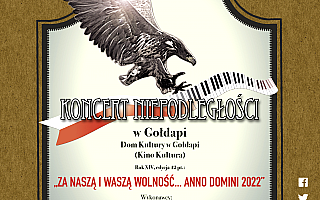 Koncert Niepodległości w Gołdapi. „Za naszą i waszą wolność”